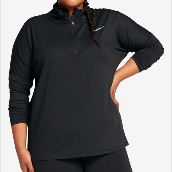 Nike Tops - Womens Nike Element Half Zip Long Sleeve